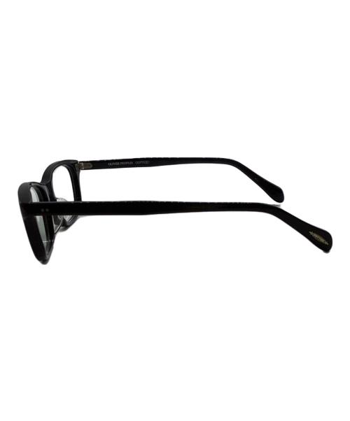 OLIVER PEOPLES（オリバーピープルズ）OLIVER PEOPLES (オリバーピープルズ) Ashton-J 眼鏡 ブラック×ホワイトブラック×ホワイト サイズ:SIZE 51□145の古着・服飾アイテム