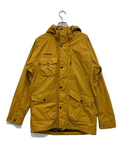 MAMMUT（マムート）MAMMUT (マムート) マウンテン ソフトシェル パーカー アジアンフィット cheetah （マスタード） サイズ:XLの古着・服飾アイテム