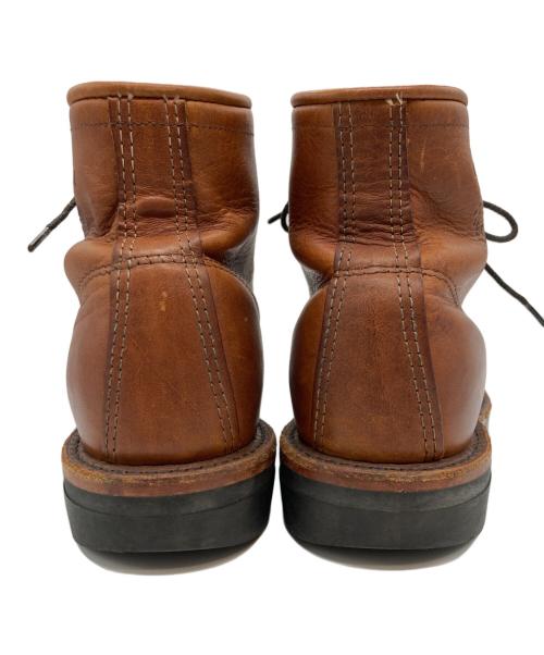 HIPPEWA（チペワ）HIPPEWA (チペワ) プレーントゥワークブーツ ブラウン サイズ:不明。27-27.5cm相当の古着・服飾アイテム