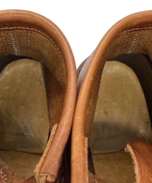 HIPPEWA（チペワ）HIPPEWA (チペワ) プレーントゥワークブーツ ブラウン サイズ:不明。27-27.5cm相当の古着・服飾アイテム