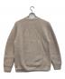 BATONER (バトナ―) SIGNATUER CREW NECK /シグネチャーニット ベージュ サイズ:2：7000円