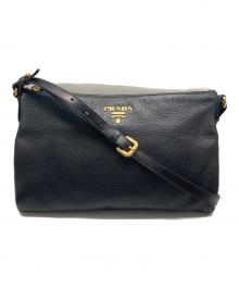 PRADA（プラダ）の古着「ヴェッテロダイノ ショルダーバッグ」｜ブラック