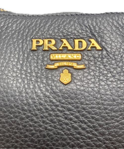 PRADA（プラダ）PRADA (プラダ) ヴェッテロダイノ ショルダーバッグ ブラックの古着・服飾アイテム