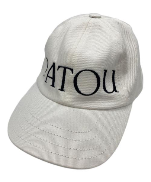 patou（パトゥ）Patou (パトゥ) コットンパトゥキャップ ホワイトの古着・服飾アイテム