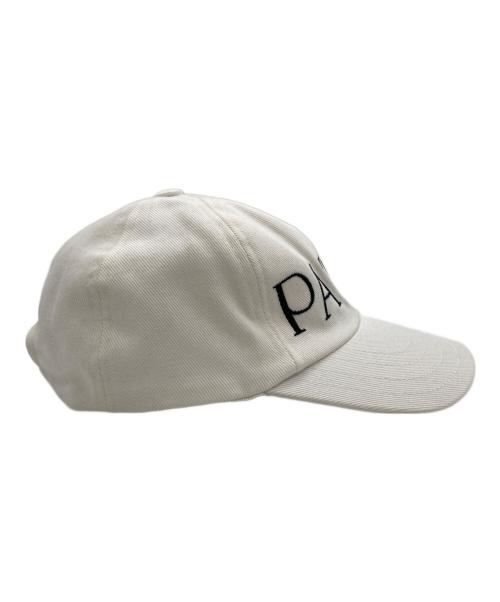 patou（パトゥ）Patou (パトゥ) コットンパトゥキャップ ホワイトの古着・服飾アイテム