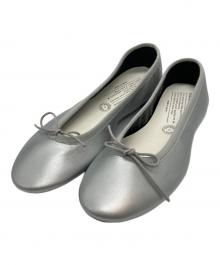 travel shoes by chausser（トラベルシューズバイショセ）の古着「バレエシューズ」｜シルバー