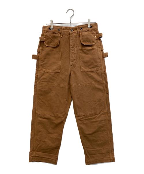 KAPITAL（キャピタル）KAPITAL (キャピタル) carpenter trousers /ペインターパンツ ブラウン サイズ:1の古着・服飾アイテム