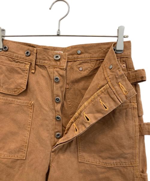 KAPITAL（キャピタル）KAPITAL (キャピタル) carpenter trousers /ペインターパンツ ブラウン サイズ:1の古着・服飾アイテム