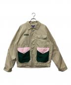BoTTボット）の古着「Multi Pocket Utility Jacket」｜ベージュ