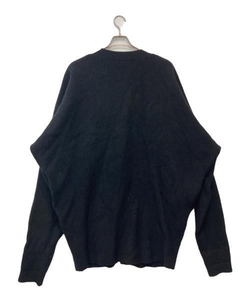 HARUNOBUMURATA（ハルノブ ムラタ）HARUNOBUMURATA (ハルノブ ムラタ) KASSEL- OVERSIZED CHUNKY KNIT CARDIGANLニットカーディガン ブラック サイズ:38の古着・服飾アイテム