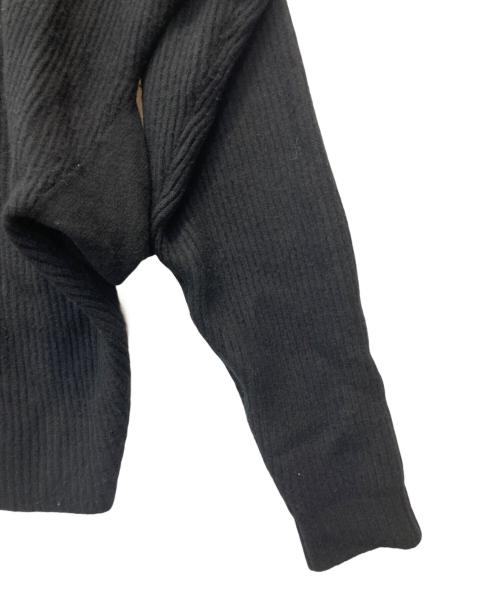 HARUNOBUMURATA（ハルノブ ムラタ）HARUNOBUMURATA (ハルノブ ムラタ) KASSEL- OVERSIZED CHUNKY KNIT CARDIGANLニットカーディガン ブラック サイズ:38の古着・服飾アイテム