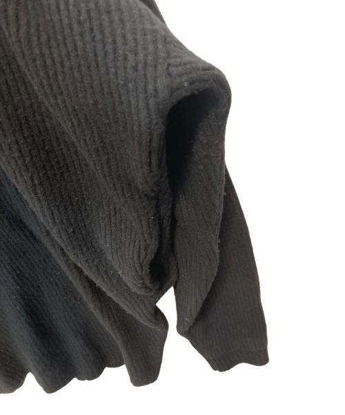 HARUNOBUMURATA（ハルノブ ムラタ）HARUNOBUMURATA (ハルノブ ムラタ) KASSEL- OVERSIZED CHUNKY KNIT CARDIGANLニットカーディガン ブラック サイズ:38の古着・服飾アイテム