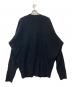 HARUNOBUMURATA (ハルノブ ムラタ) KASSEL- OVERSIZED CHUNKY KNIT CARDIGANLニットカーディガン ブラック サイズ:38：18000円