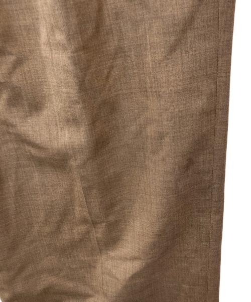 AURALEE（オーラリー）AURALEE (オーラリー) SUPER FINE TROPICAL WOOL SLACKS/トロピカルウールスラックス ブラウンの古着・服飾アイテム