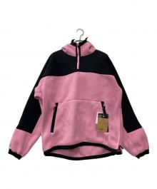 THE NORTH FACE（ザ ノース フェイス）の古着「Allound Fleece Parka/アラウンドフリースパーカー」｜オーキッドピンク