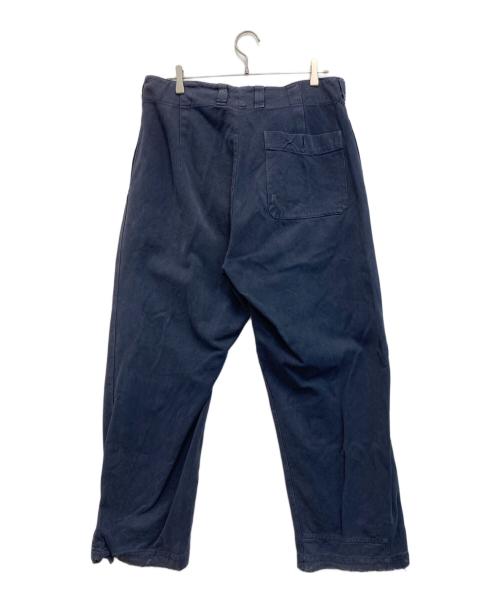 SWISS ARMY（スイスアーミー）SWISS ARMY (スイスアーミー) 推定50s ミリタリーデニムパンツ ネイビー サイズ:無しの古着・服飾アイテム