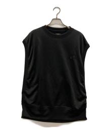 Needles（ニードルズ）の古着「Sleeveless Tee - C/PE Bright Jersey ベスト」｜ブラック