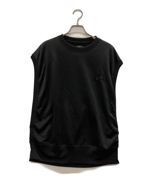 Needles（ニードルズ）Needles (ニードルズ) Sleeveless Tee - C/PE Bright Jersey ベスト ブラック サイズ:M 未使用品の古着・服飾アイテム