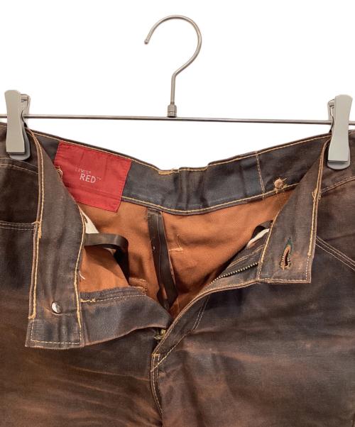 LEVI'S（リーバイス）LEVI'S (リーバイス) 00s 立体裁断コーティングパンツ ブルー サイズ:ｗ26の古着・服飾アイテム