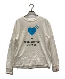 HUMAN MADE×BLUE BOTTLE（ヒューマンメイド×ブルーボトル）の古着「ロングスリーブカットソー」｜ホワイト