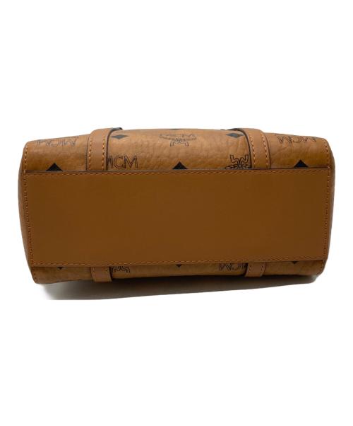 MCM（エムシーエム）MCM (エムシーエム) TONIトップジップ ショッパー/2WAYミニバッグ ブラウンの古着・服飾アイテム