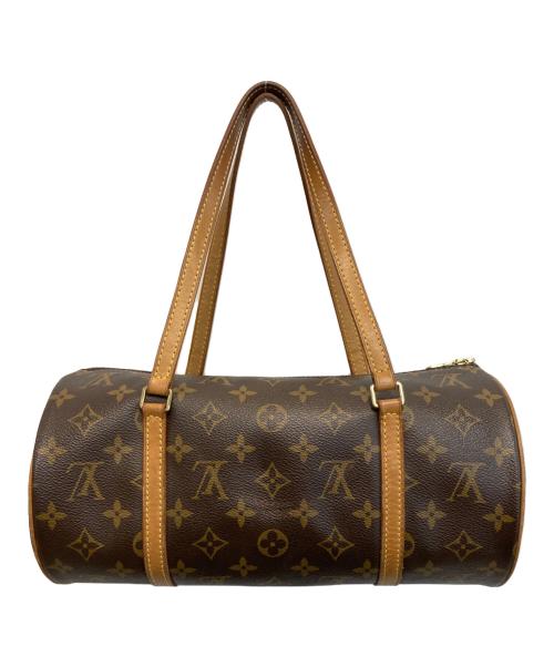 LOUIS VUITTON（ルイ ヴィトン）LOUIS VUITTON (ルイ ヴィトン) モノグラム パピヨン 30/ミニボストンバッグ ブラウンの古着・服飾アイテム