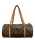 LOUIS VUITTON (ルイ ヴィトン) モノグラム パピヨン 30/ミニボストンバッグ ブラウン：85000円