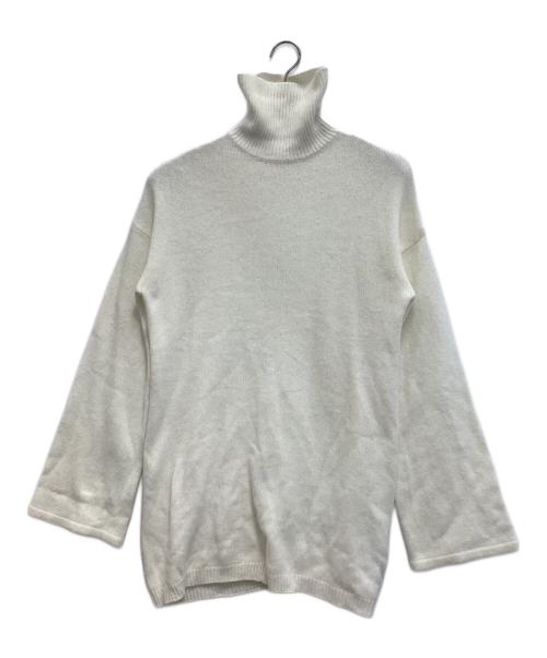 U by SPICK&SPAN（ユー バイ スピック＆スパン）U by SPICK&SPAN (ユー バイ スピック＆スパン) バックオープンニットロンパース/オールインワン ホワイト サイズ:FREE 未使用品の古着・服飾アイテム