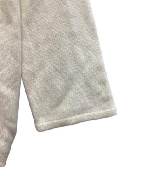 U by SPICK&SPAN（ユー バイ スピック＆スパン）U by SPICK&SPAN (ユー バイ スピック＆スパン) バックオープンニットロンパース/オールインワン ホワイト サイズ:FREE 未使用品の古着・服飾アイテム