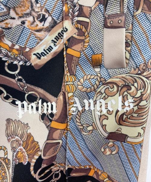 Palm Angels（パーム エンジェルス）Palm Angels (パーム エンジェルス) DARK BRIDLE TRACK PANTS（ダーク・ブライドル・トラック・パンツ ベージュ サイズ:XSの古着・服飾アイテム
