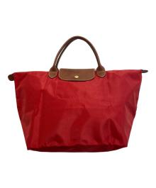 LONGCHAMP（ロンシャン）の古着「Le Pliage ル プリアージュ トートバッグ」｜レッド