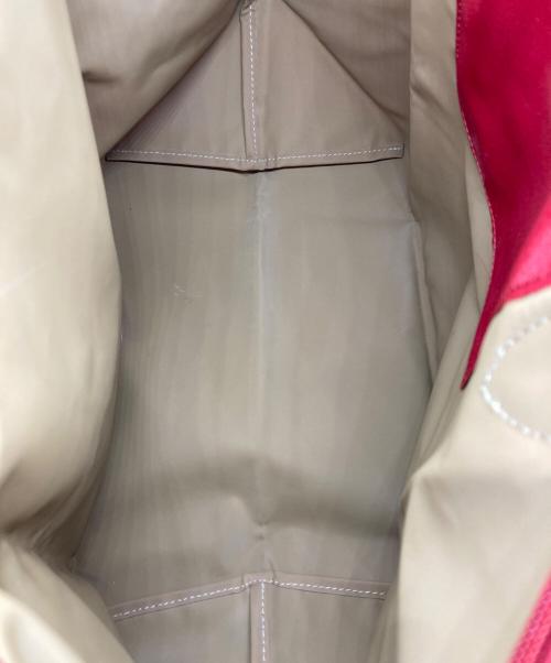 LONGCHAMP（ロンシャン）LONGCHAMP (ロンシャン) Le Pliage ル プリアージュ トートバッグ レッドの古着・服飾アイテム