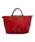 LONGCHAMP（ロンシャン）の古着「Le Pliage ル プリアージュ トートバッグ」｜レッド