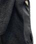 中古・古着 ELLA (エラ) big collar tweed gilet/ビッグカラーツイードジレ ブラック サイズ:無し：6000円