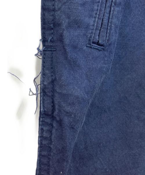 OUTIL（ウティ）OUTIL (ウティ) PANTALONインディゴミリタリーパンツ インディゴ サイズ:2の古着・服飾アイテム