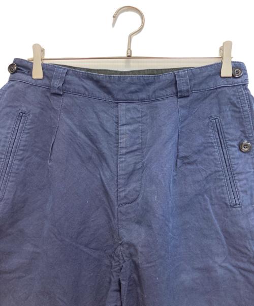 OUTIL（ウティ）OUTIL (ウティ) PANTALONインディゴミリタリーパンツ インディゴ サイズ:2の古着・服飾アイテム