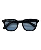 KANEKO OPTICAL×UNITED ARROWS金子眼鏡×ユナイテッドアローズ）の古着「カラーレンズModern 眼鏡」｜ブラック×ブルー
