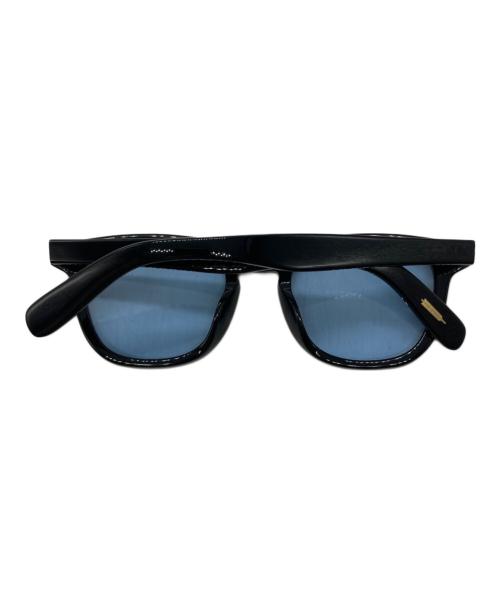 KANEKO OPTICAL（金子眼鏡）KANEKO OPTICAL (金子眼鏡) UNITED ARROWS (ユナイテッドアローズ) カラーレンズModern 眼鏡 ブラック×ブルーの古着・服飾アイテム