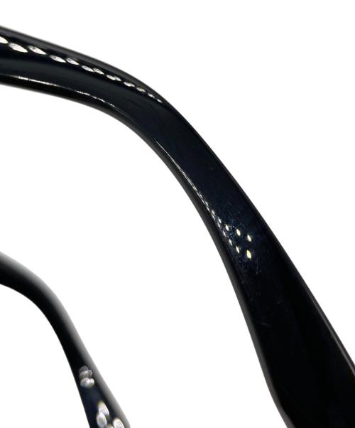 KANEKO OPTICAL（金子眼鏡）KANEKO OPTICAL (金子眼鏡) UNITED ARROWS (ユナイテッドアローズ) カラーレンズModern 眼鏡 ブラック×ブルーの古着・服飾アイテム