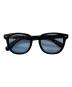 KANEKO OPTICAL（金子眼鏡）の古着「カラーレンズModern 眼鏡」｜ブラック×ブルー