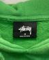 中古・古着 stussy (ステューシー) Chenille Arch Applique(stussy Pullover Hoodie / アーチロゴパーカー グリーン サイズ:S：10000円
