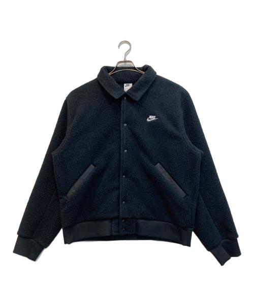 NIKE（ナイキ）NIKE (ナイキ) ナイキ クラブ シェルパ コーチ ジャケット ブラック サイズ:Lの古着・服飾アイテム