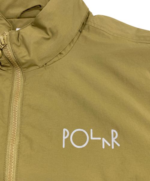 POLAR（ポーラー）POLAR (ポーラー) ナイロンジャケット オリーブ サイズ:Lの古着・服飾アイテム
