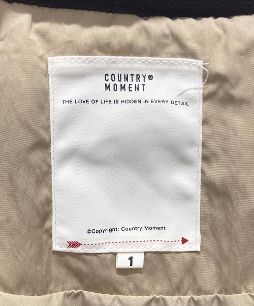 COUNTRYMOMENT（カントリーモーメント）COUNTRYMOMENT (カントリーモーメント) 中綿ジャケット ベージュ サイズ:1の古着・服飾アイテム