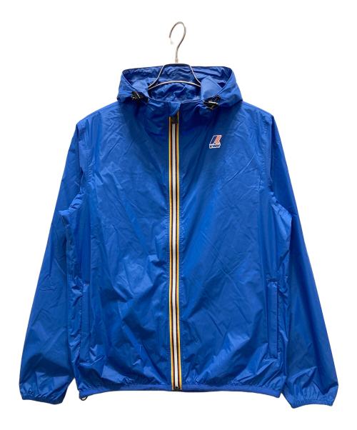 K-WAY（ケイウェイ）K-way (ケイウェイ) CLAUDE/クロード ナイロンジャケット ブルー サイズ:Mの古着・服飾アイテム