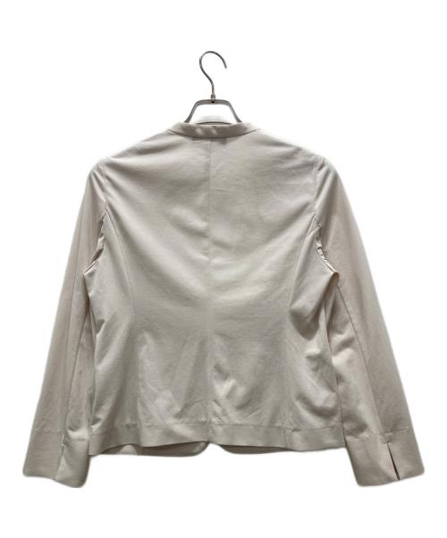 UNTITLED（アンタイトル）UNTITLED (アンタイトル) ドライタッチ カラーレスジャケット ホワイト サイズ:Ⅼの古着・服飾アイテム