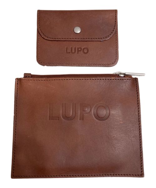 LUPO（ルポ）LUPO (ルポ) 2WAYショルダーバッグ ブラウンの古着・服飾アイテム