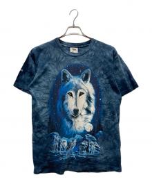 TENNESSEE RIVER（テネシー リバー）の古着「USA製ウルフプリントTシャツ」｜ネイビー
