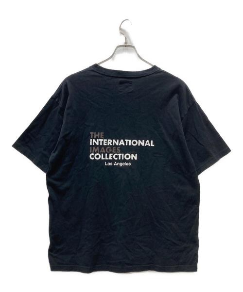 THE INTERNATIONAL IMAGES COLLECTION（ザ インターナショナルイメージズ コレクション）THE INTERNATIONAL IMAGES COLLECTION (ザ インターナショナルイメージズ コレクション) プリントTシャツ ブラック サイズ:Mの古着・服飾アイテム