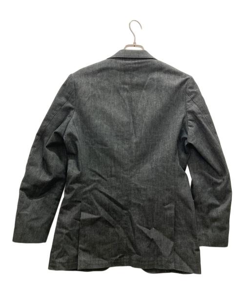 +CLOTHET（クロスクローゼット）+CLOTHET (クロスクローゼット) リアクティブデニムテーラードジャケット ブラック サイズ:2の古着・服飾アイテム